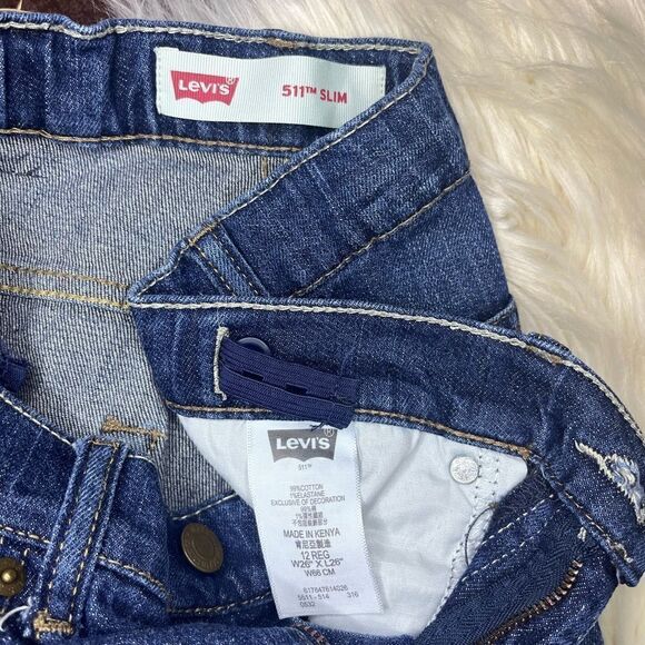 Levi’s 511 slim denim jeans sz 12R - Picture 2 of 5